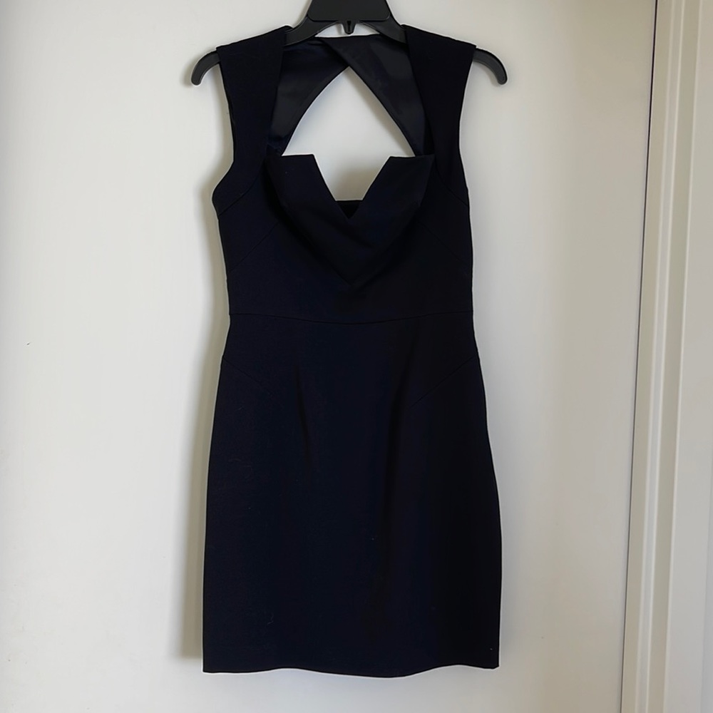 Black Halo Black Mini Dress